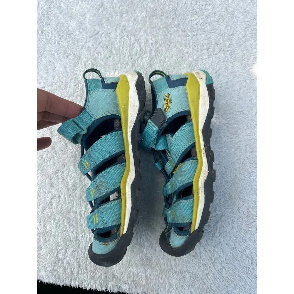 Keen Sandals Girls 1 Navy Aqua